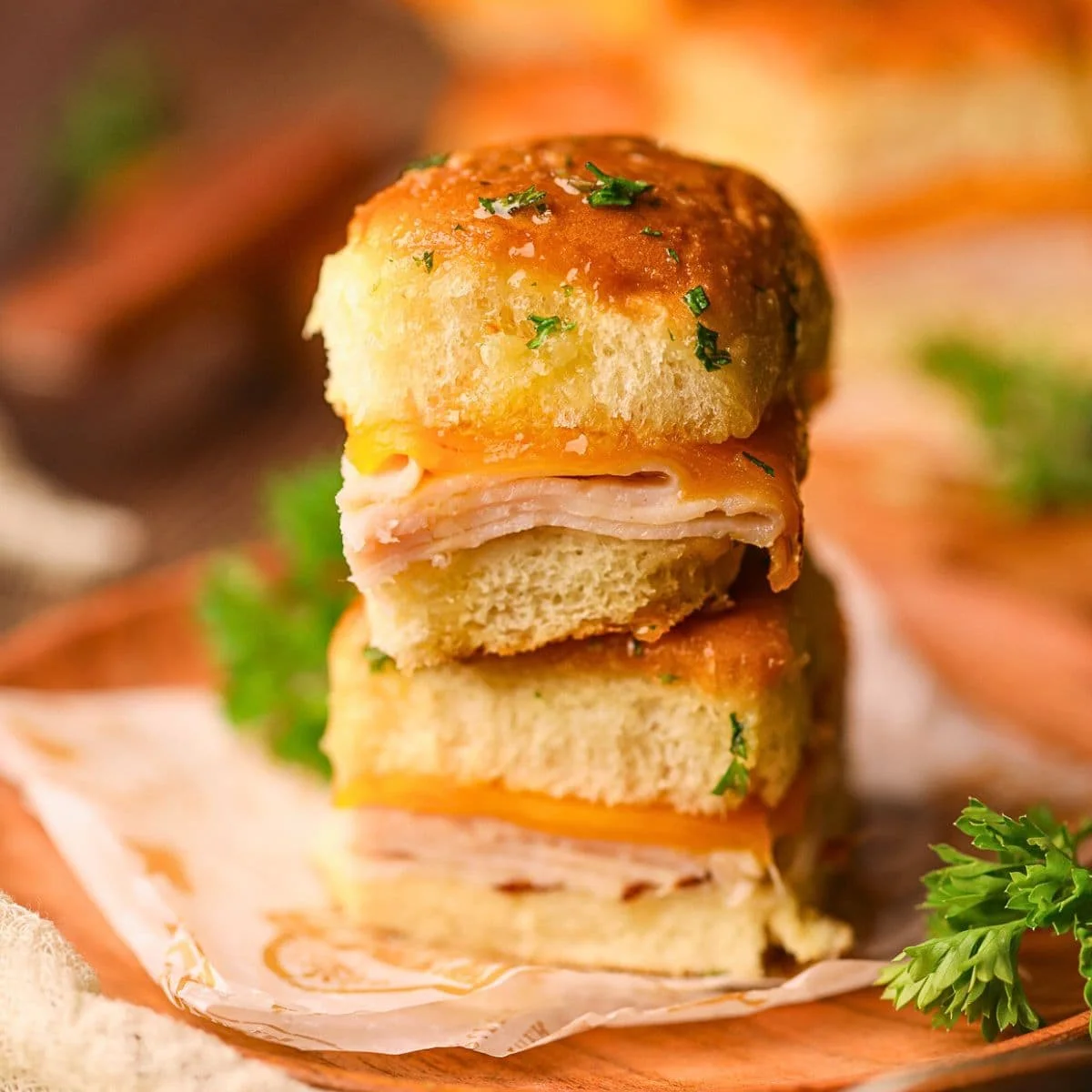 Turkey and Cheese Sliders