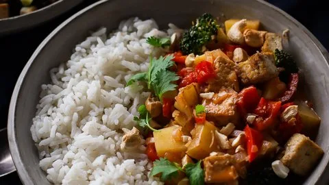 Coconut & Tofu Thai Red Curry