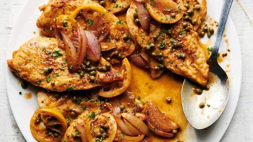 Pechuga de pollo a la piccata