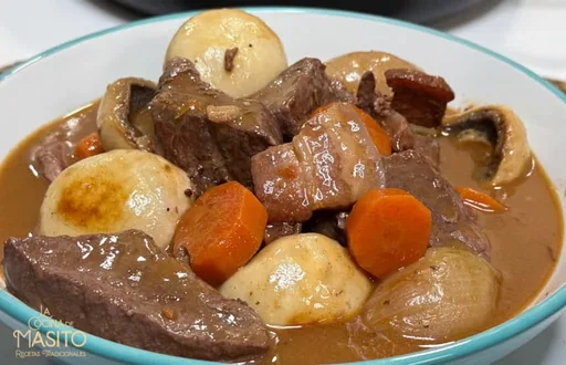 Boeuf Bourgignon o Estofado de Ternera