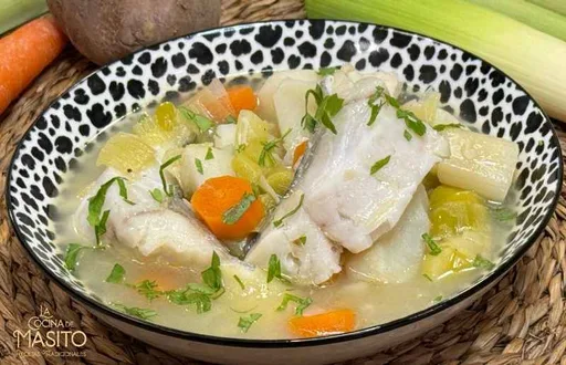 Porrusalda de Bacalao - Receta Tradicional Vasca