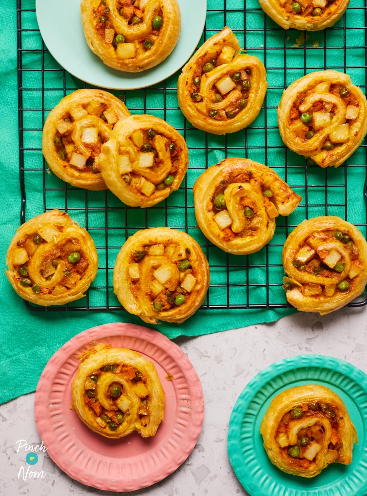 Samosa Swirls | Slimming & Weight Watchers Friendly