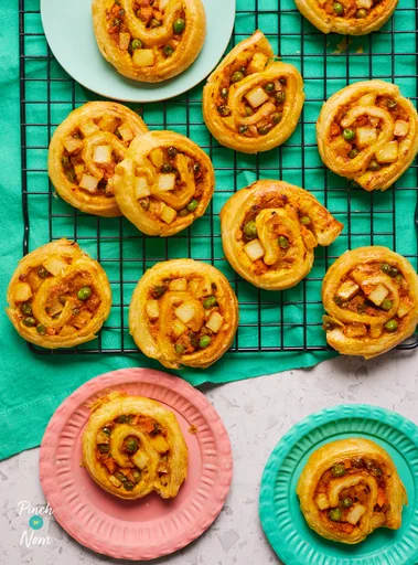 Espirales de samosa