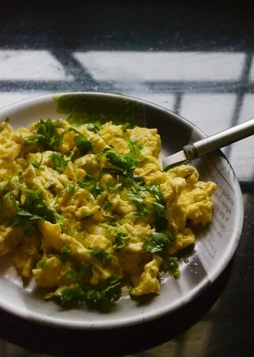 Receta de Huevos Revueltos Esponjosos