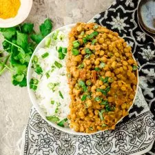 Curry de lentejas