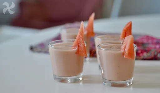 Batido de frutas con yogur
