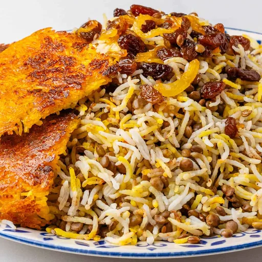 Adas Polo - Persian Lentil Rice (Authentic Mums Recipe)