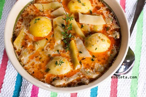 Potaje de judías verdes con patatas