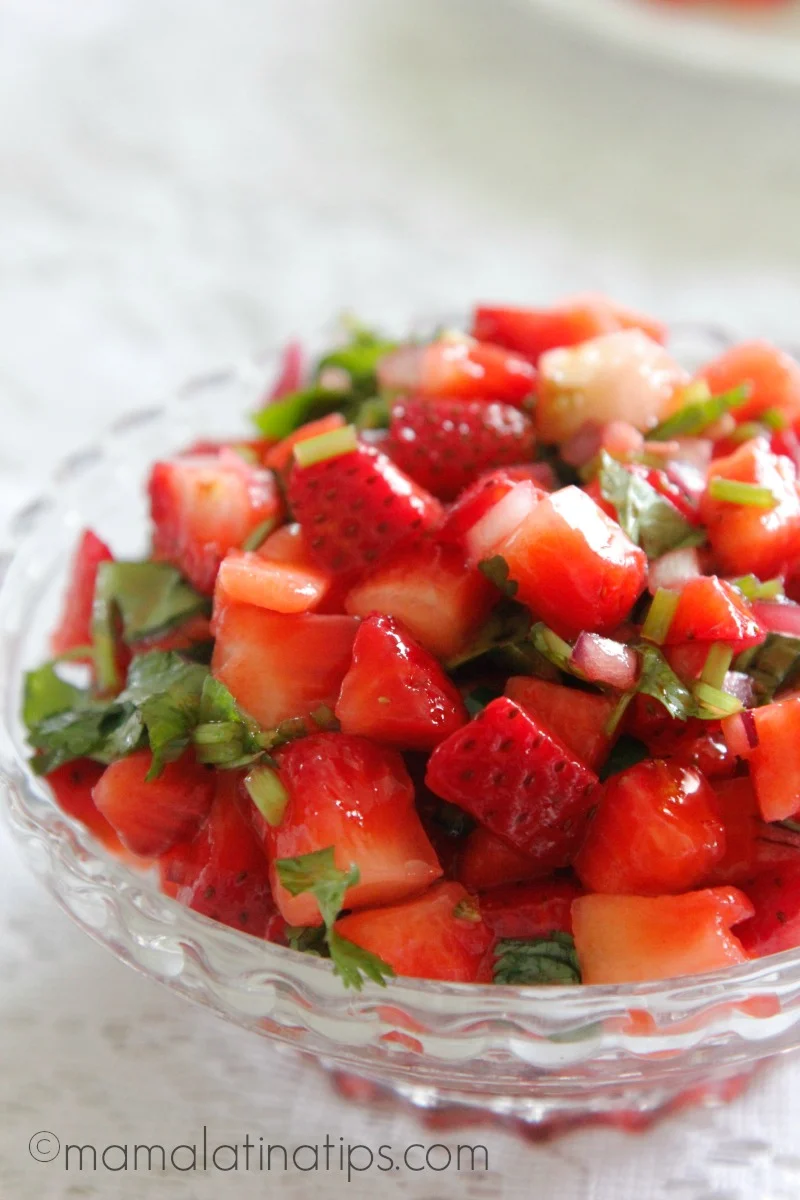 Pescado con Salsa de Fresas