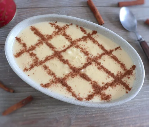 Arroz con leche cremoso