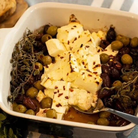 Baked Feta & Olives