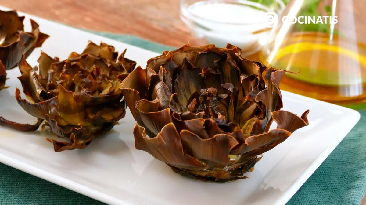 Alcachofas al horno, ¡receta fácil y saludable!