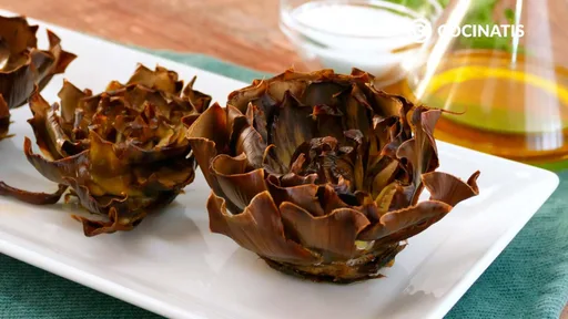Alcachofas al horno, ¡receta fácil y saludable!
