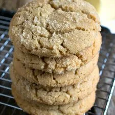 Galletas de azúcar moreno
