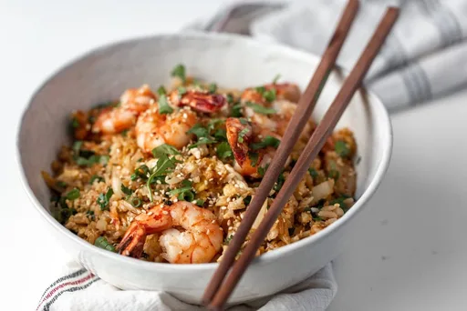 15-Minute Cauliflower and Kimchi Fried Rice