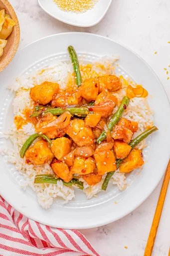 Chicken and Green Bean Stir Fry