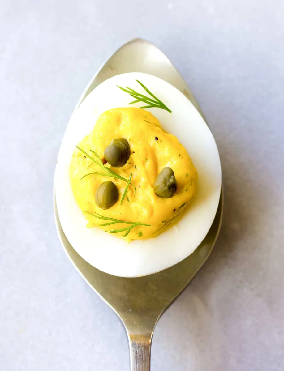 Deviled Eggs with Capers