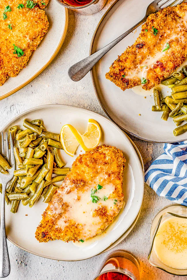 Air Fryer Breaded Chicken Breasts