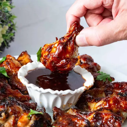 Alitas de pollo a la barbacoa