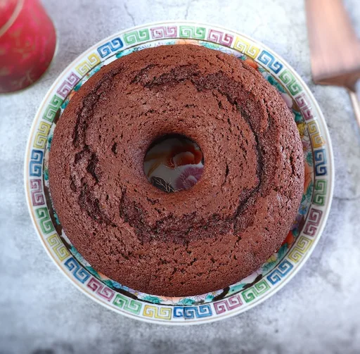 Bolo doce de chocolate