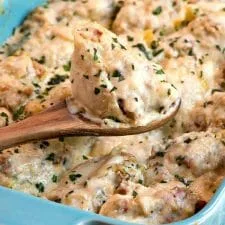 Creamy Chicken and Prosciutto Stuffed Shells