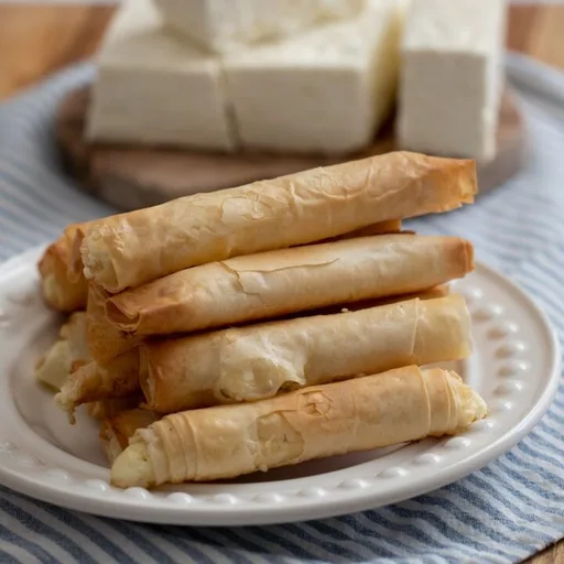 Rollitos de pasta filo