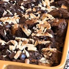 Mocha Bread Pudding
