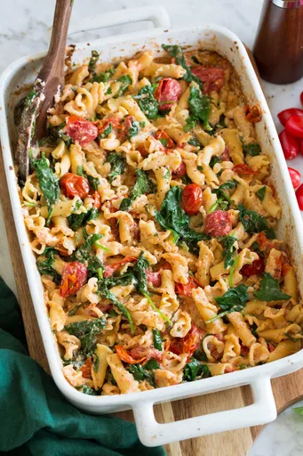 Pasta con Feta al Horno (Pasta de TikTok)