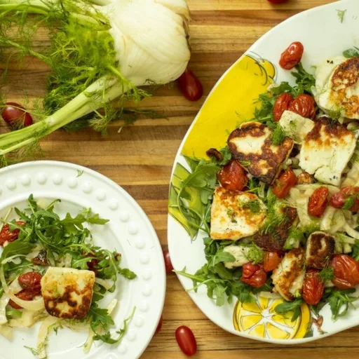 HALLOUMI & FENNEL SALAD