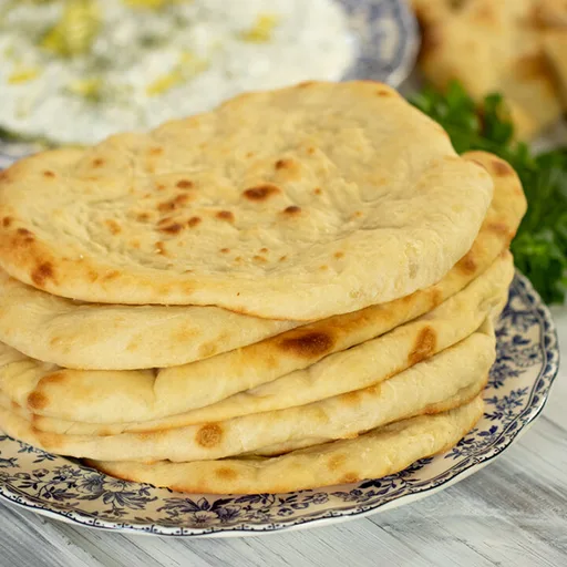 Pan plano casero (tipo pita griega sin bolsillo)