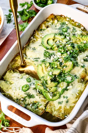Chicken Enchiladas Suizas