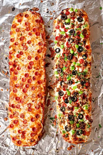 French Bread Pizza (In Oven)