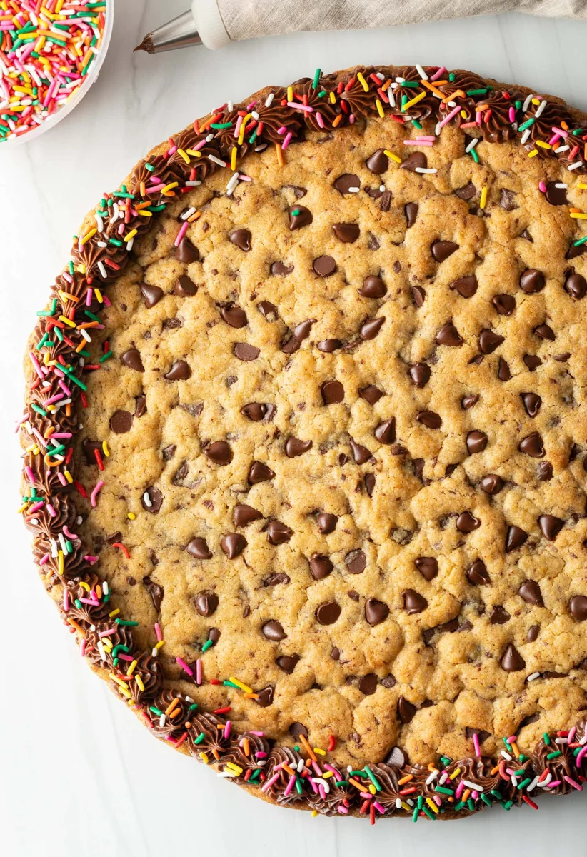 Chocolate Chip Cookie Cake