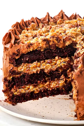 Pastel alemán de chocolate