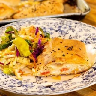 Kotopita Parcels: Greek Chicken & Phyllo Pockets