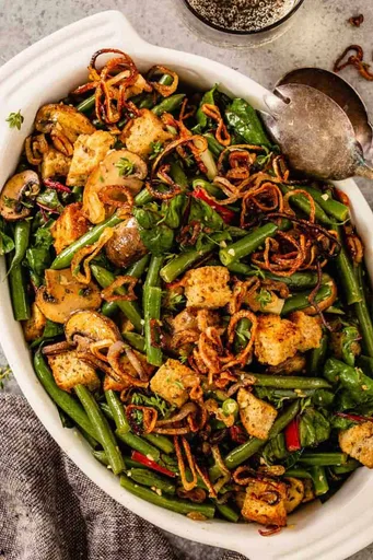 Green Bean Casserole Salad