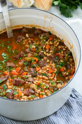 Beef Barley Soup