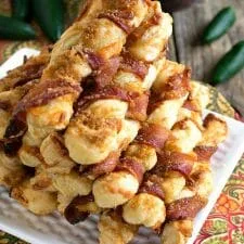 Trenzas de Hojaldre con Beicon