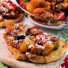Ratatouille Bruschetta