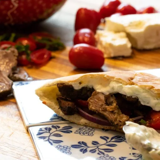 Pitas de cordero sobrante