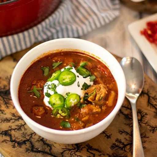 Low-Carb Chile con Chicken