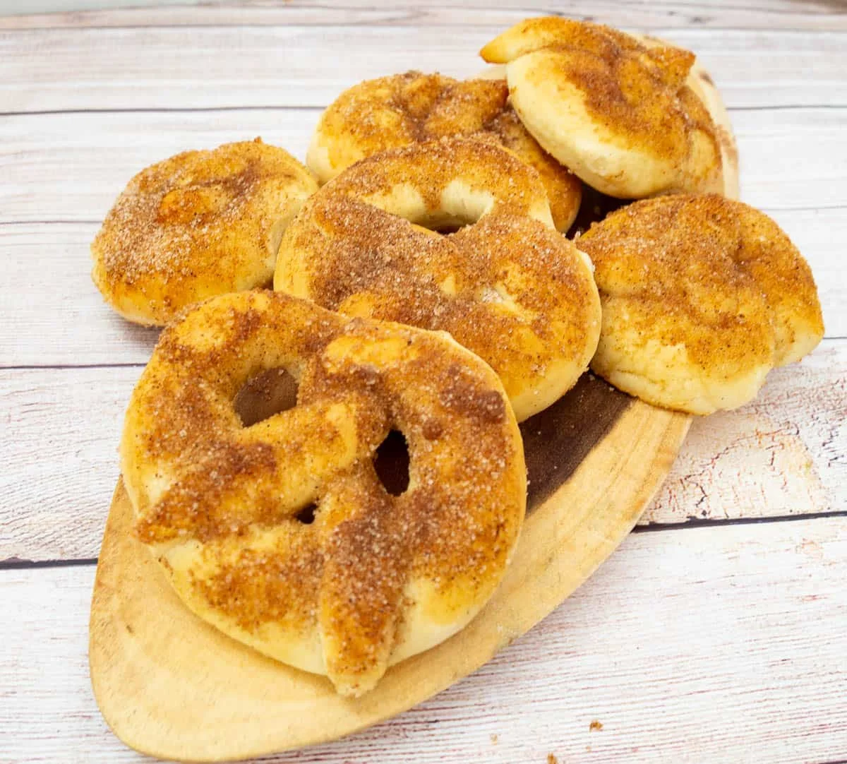 Cinnamon Sugar Pretzels