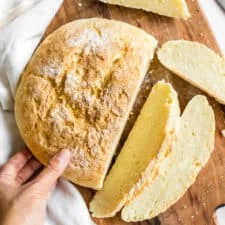 Easy Gluten-Free No Knead Bread (Dairy-Free)
