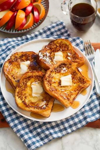 Tostadas francesas de suero de mantequilla