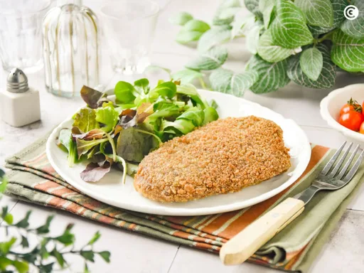 Filetes de ternera empanados