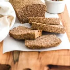 Pan de coco y lino sin gluten