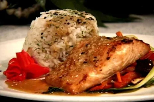 Salmón al Miso y Sake