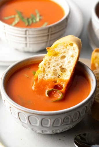 Easy Tomato Soup from Tomato Sauce