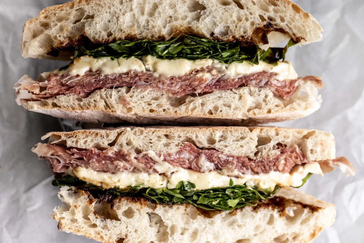 Brie And Prosciutto Sandwich