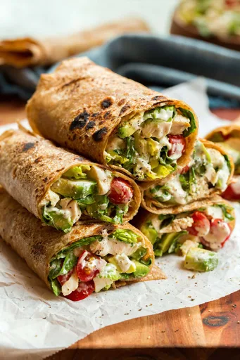 Wrap de pollo César